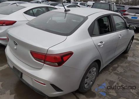 2021 Kia Rio Lx z USA, uszkodzony, nr VIN 3KPA24AD7ME406653